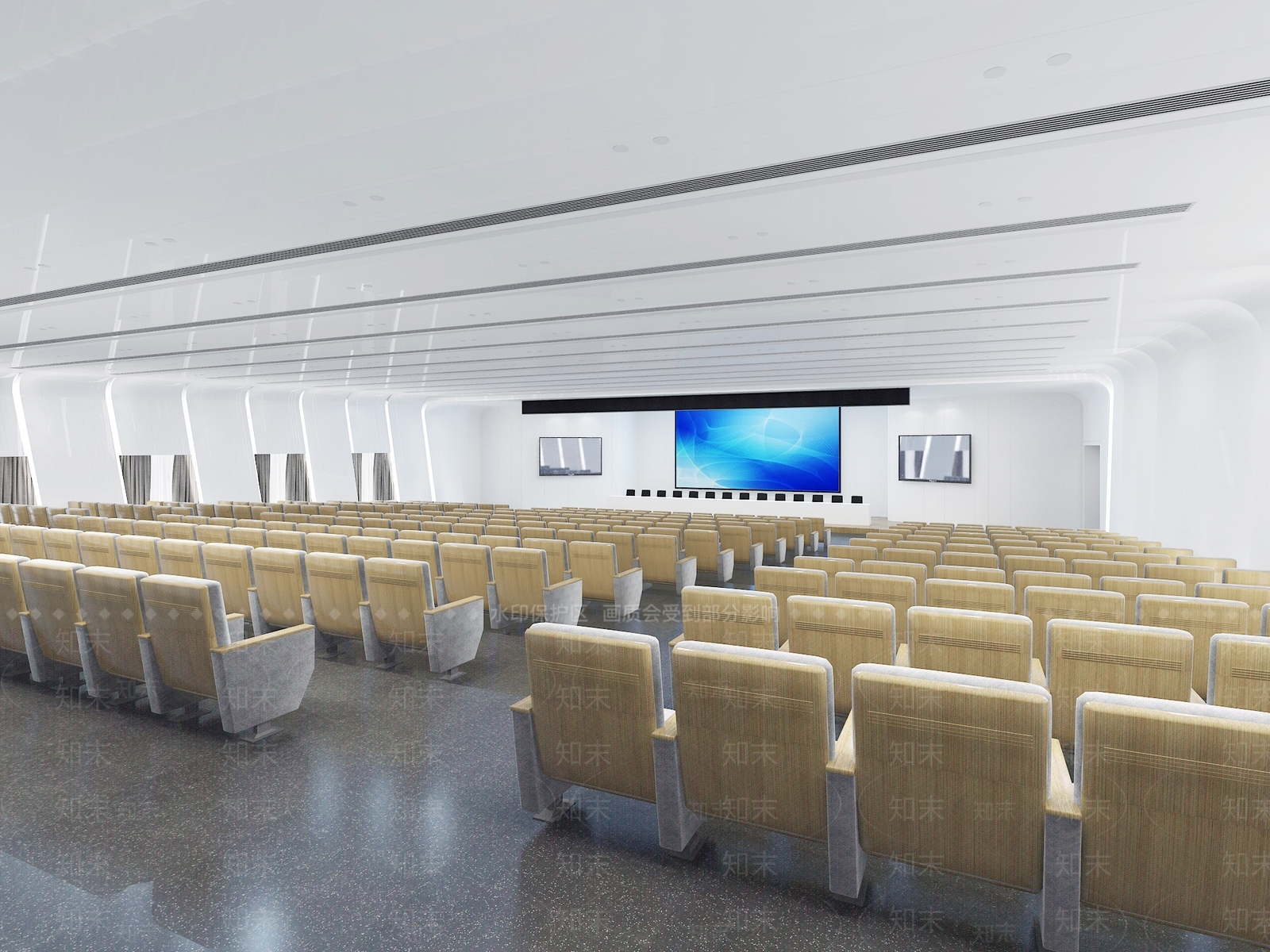 现代报告厅3D模型下载【ID:1192518972】