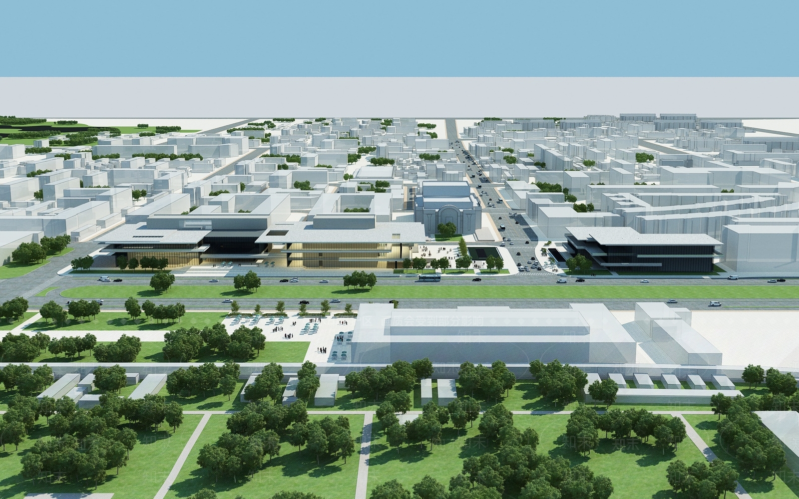 现代其他公共建筑3D模型下载【ID:1192519226】