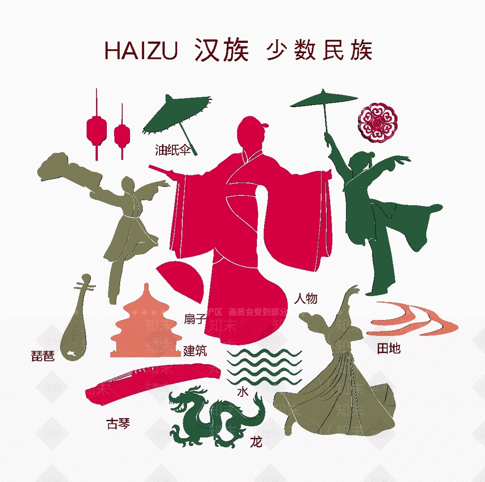 新中式挂件SU模型下载【ID:1192524833】