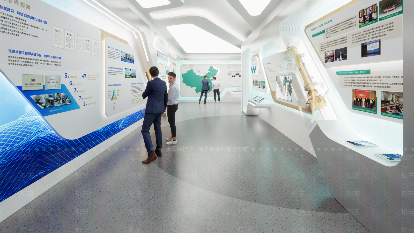 现代极简其他文化空间SU模型下载【ID:1192533199】