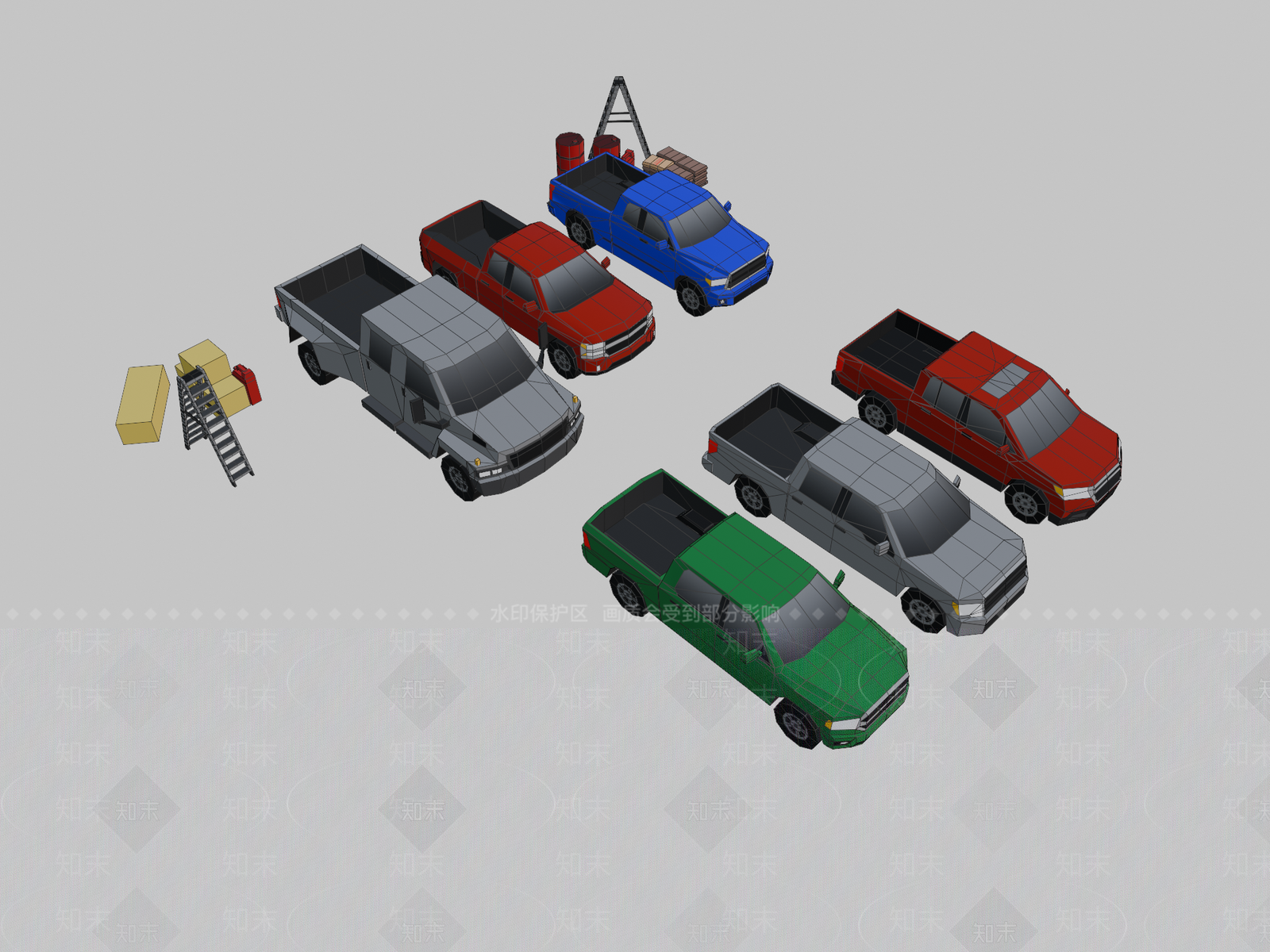 其他交通工具SU模型下载【ID:1192538670】