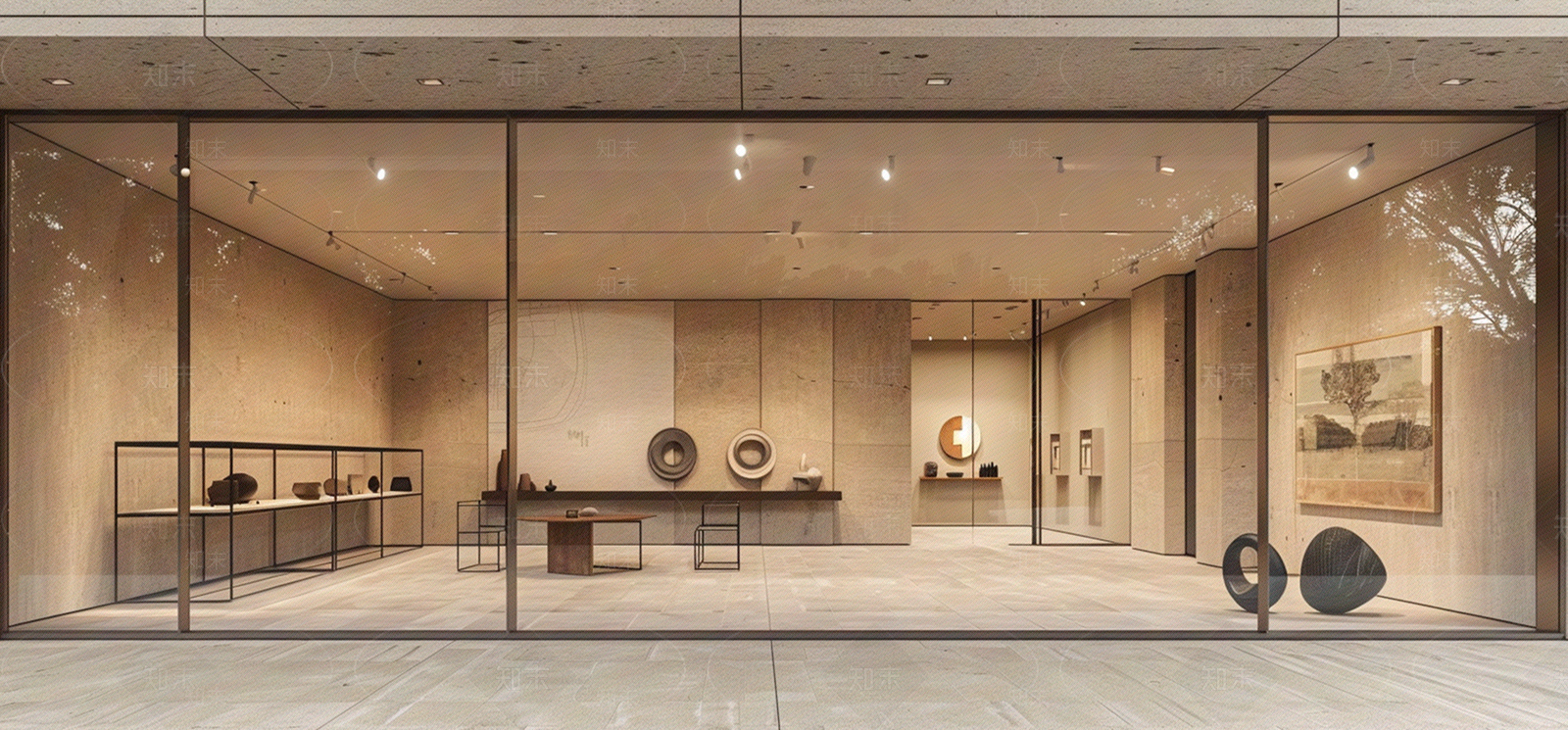 现代橱窗贴图下载【ID:1192548815】