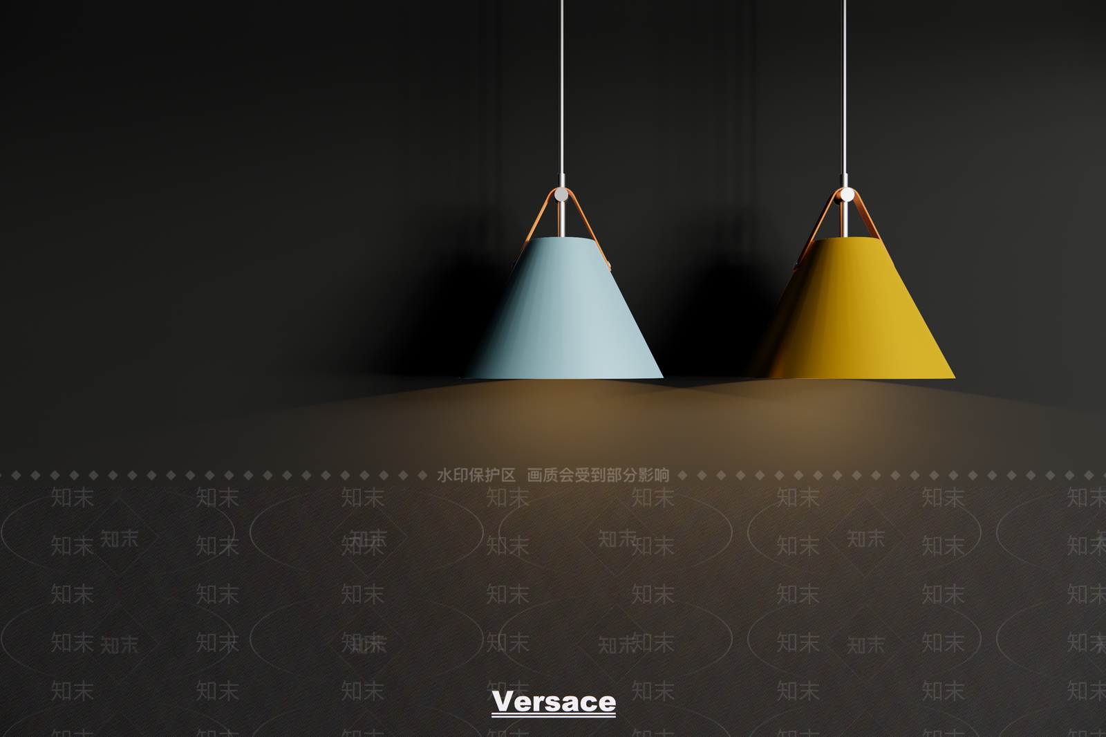 现代北欧小吊灯3D模型下载【ID:1192549222】