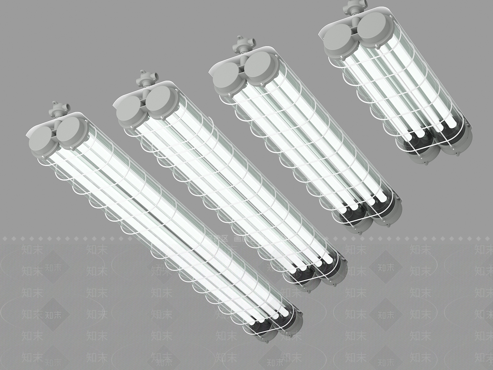 工业吊灯3D模型下载【ID:1192554797】