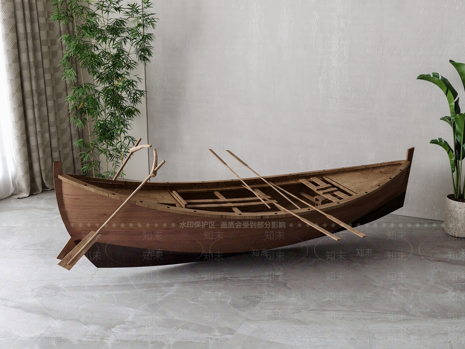 船SU模型下载【ID:1192555261】