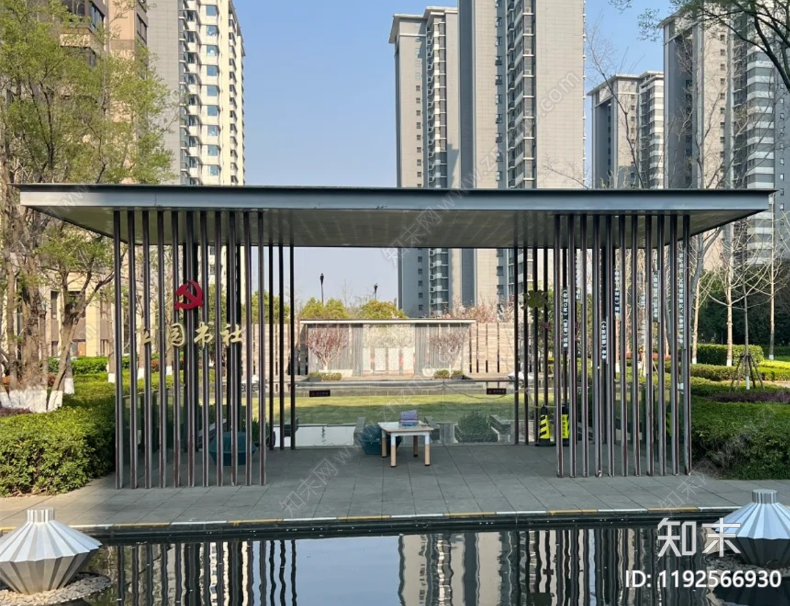 现代廊架施工图下载【ID:1192566930】