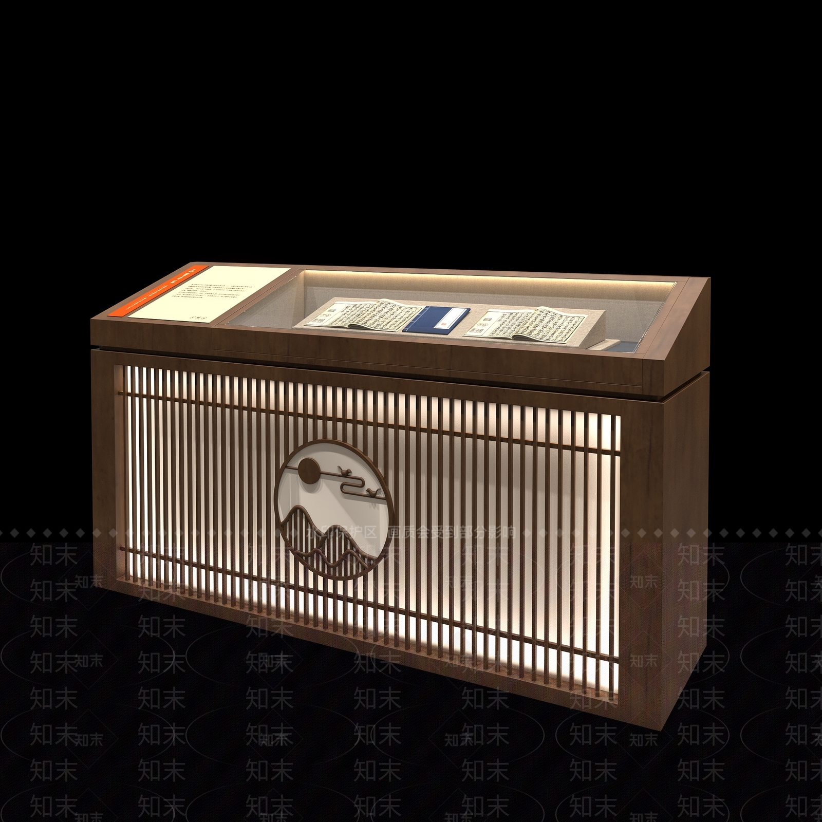 新中式中式博物馆3D模型下载【ID:1192569507】