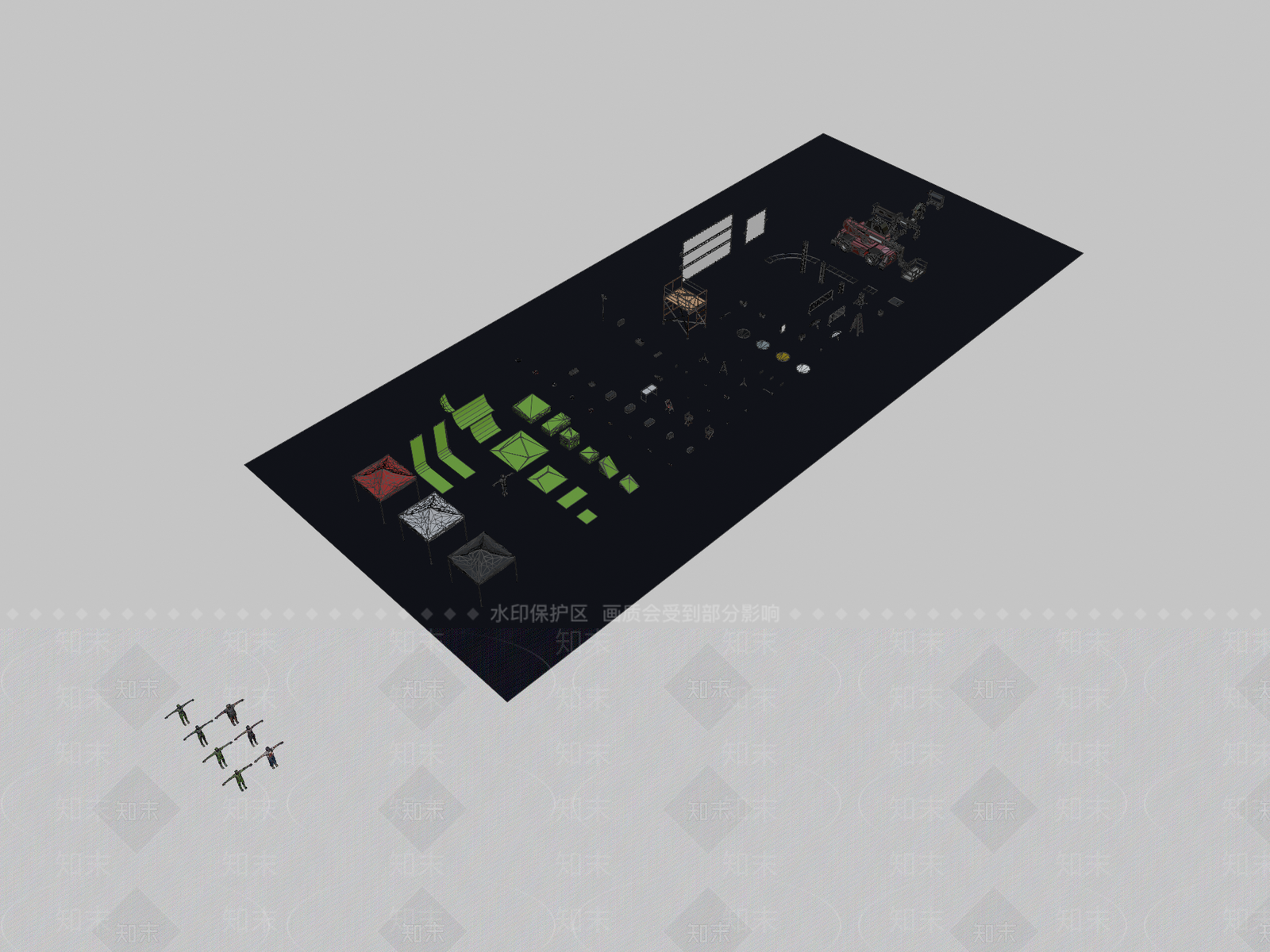 其他交通工具SU模型下载【ID:1192574221】