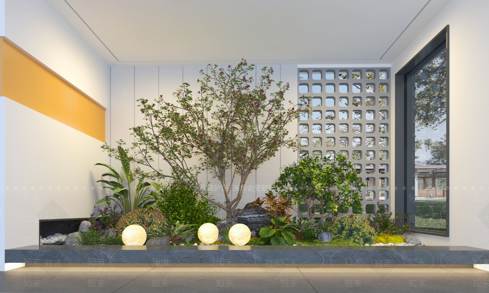植物堆3D模型下载【ID:1192579458】