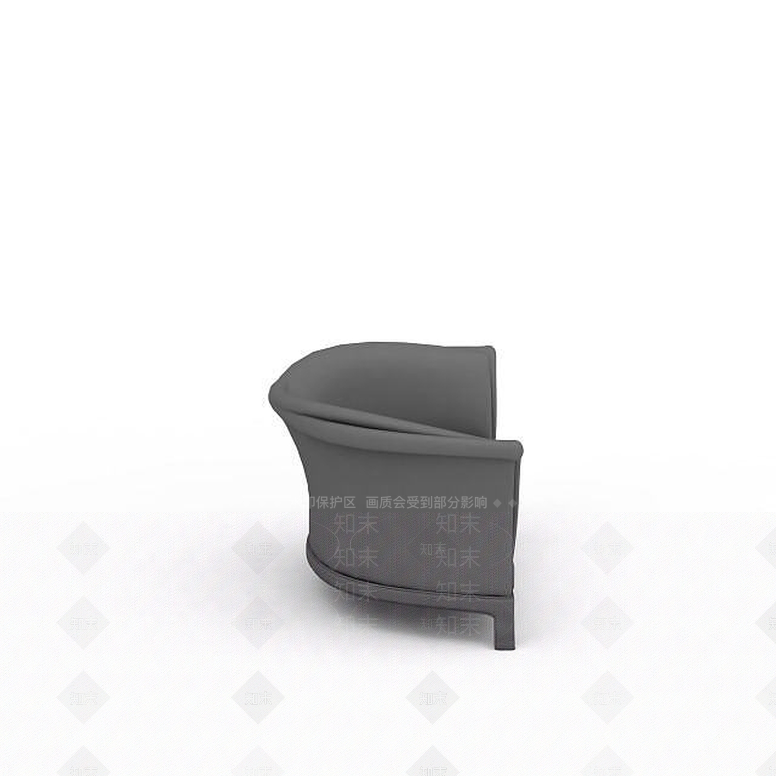现代双人沙发3D模型下载【ID:1199323703】