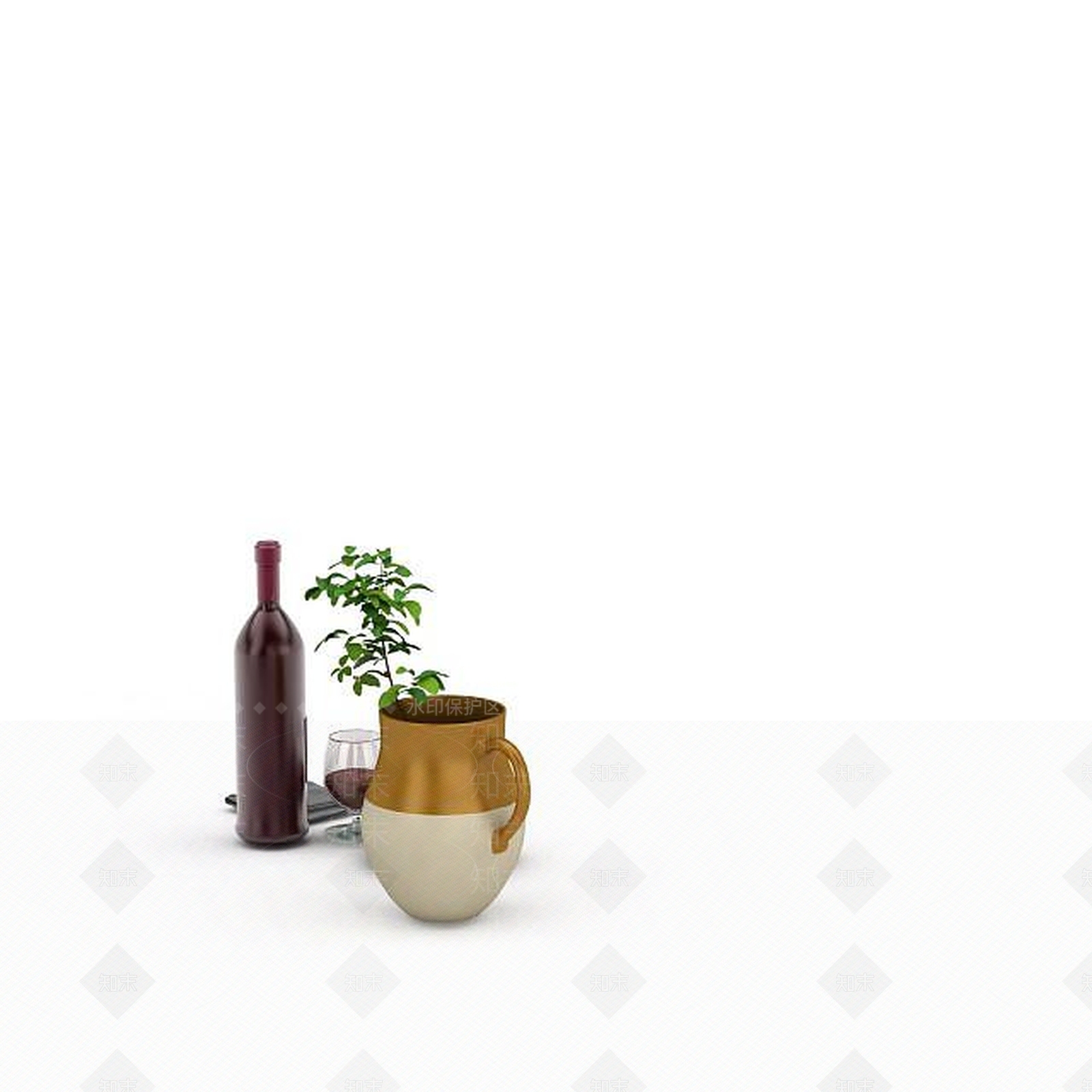 现代厨具3D模型下载【ID:1199202526】