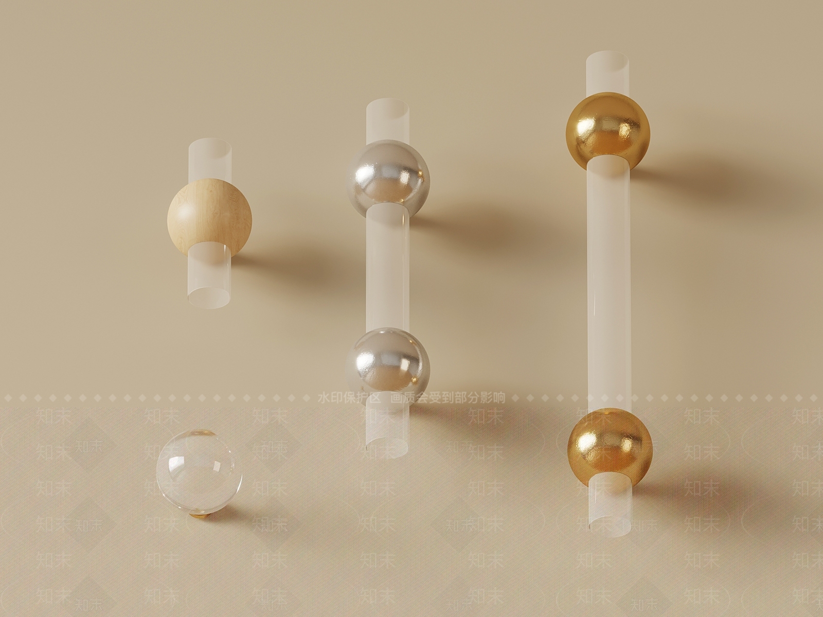 现代拉手3D模型下载【ID:1192590256】
