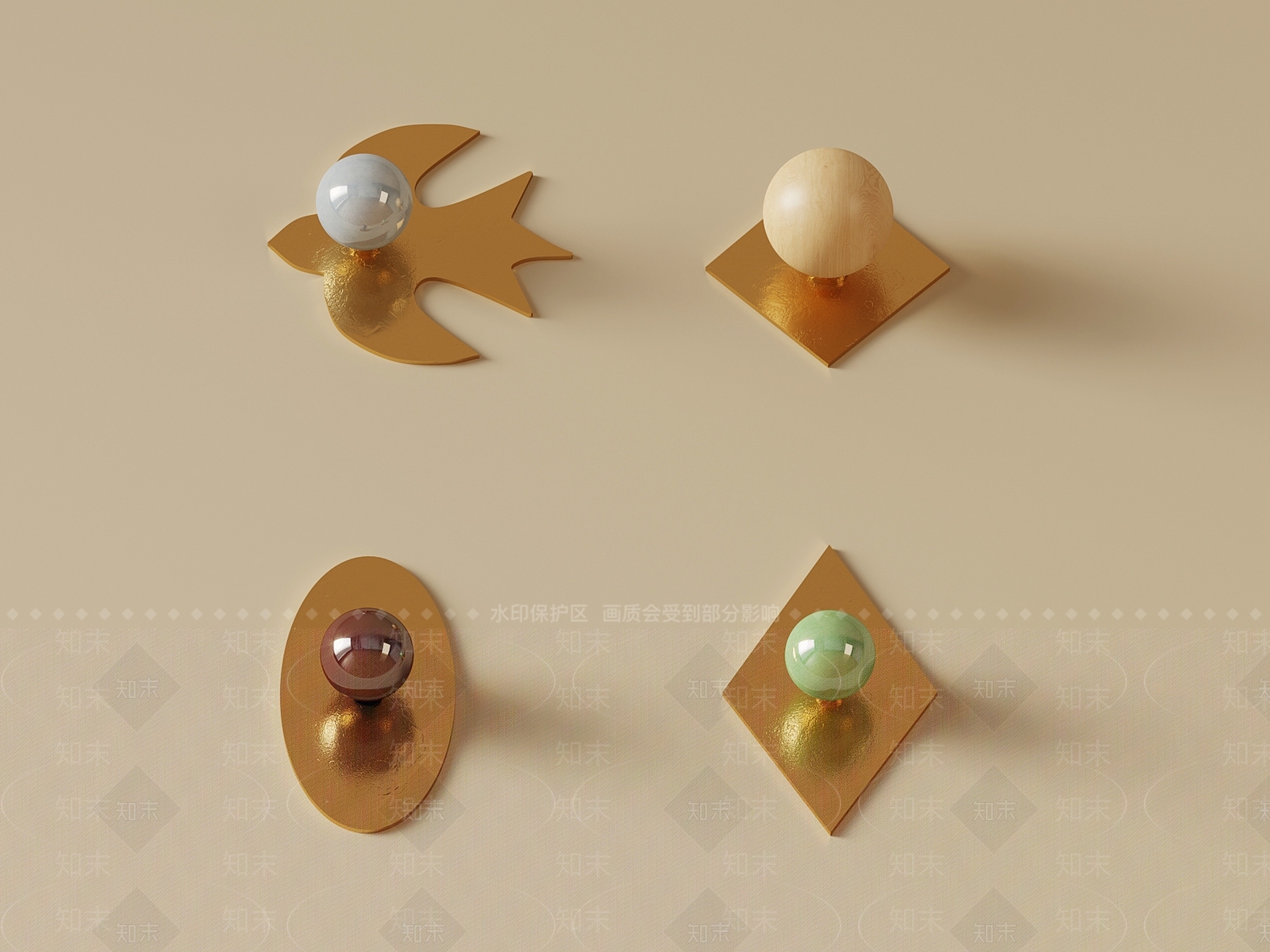 现代拉手3D模型下载【ID:1192602666】