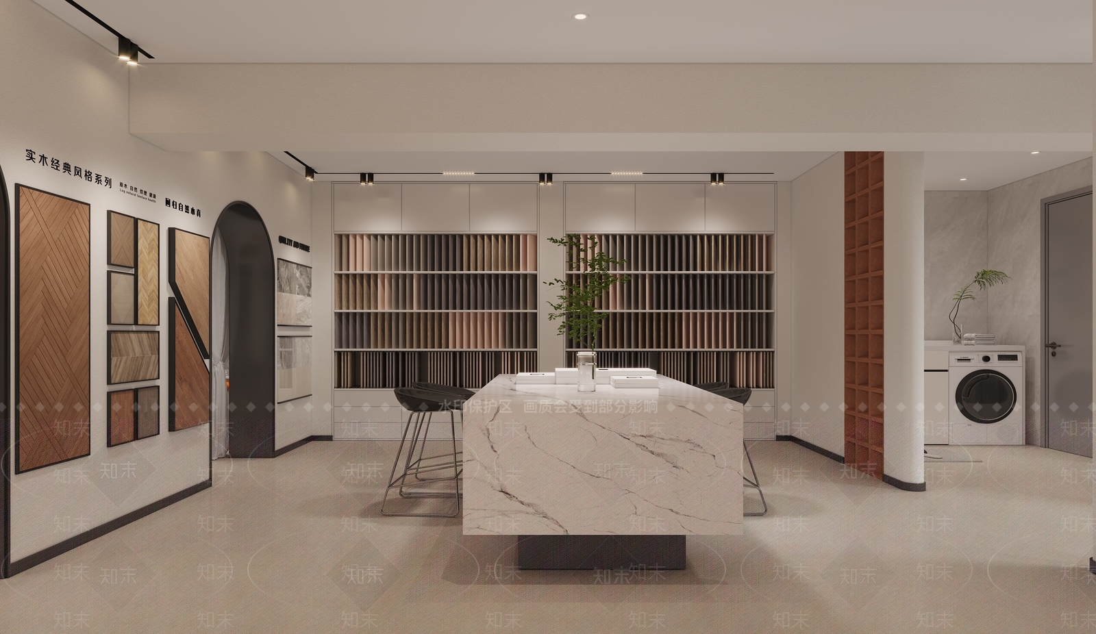 现代家居餐厅3D模型下载【ID:1215115526】