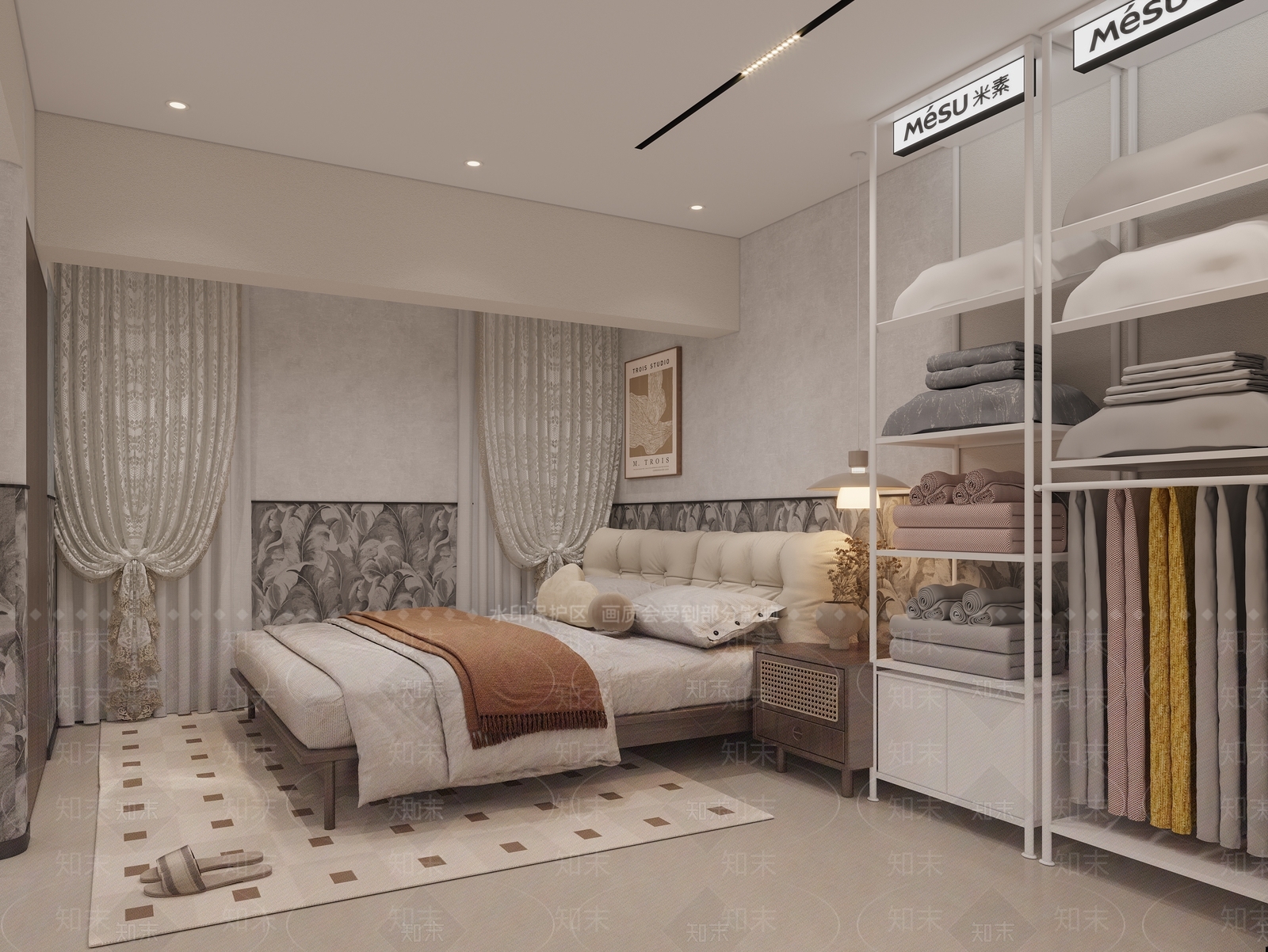 现代家居专卖店3D模型下载【ID:1192609119】