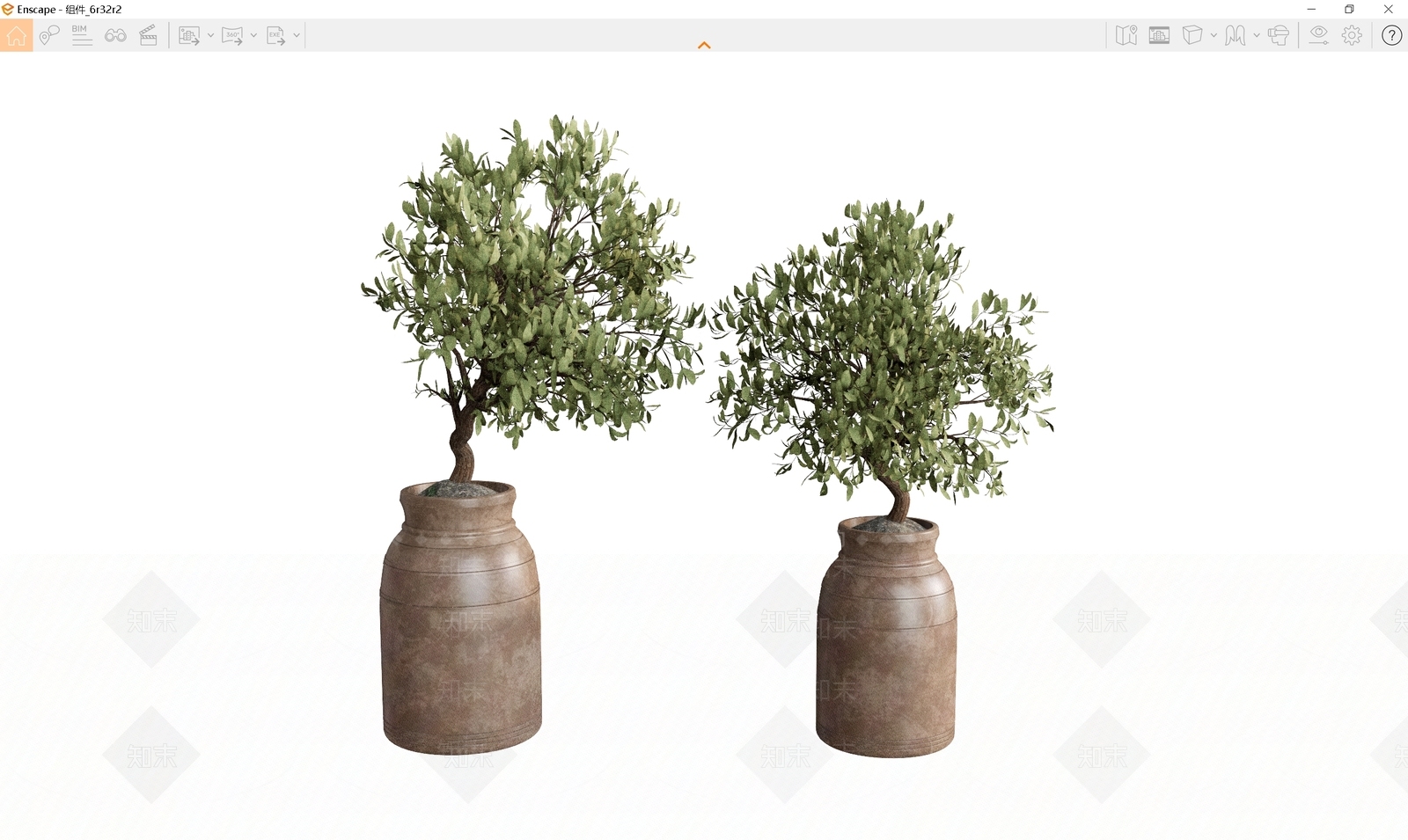 新中式北欧花瓶SU模型下载【ID:1192616440】