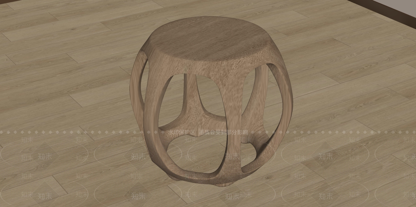 新中式中式其他凳子SU模型下载【ID:1192620153】