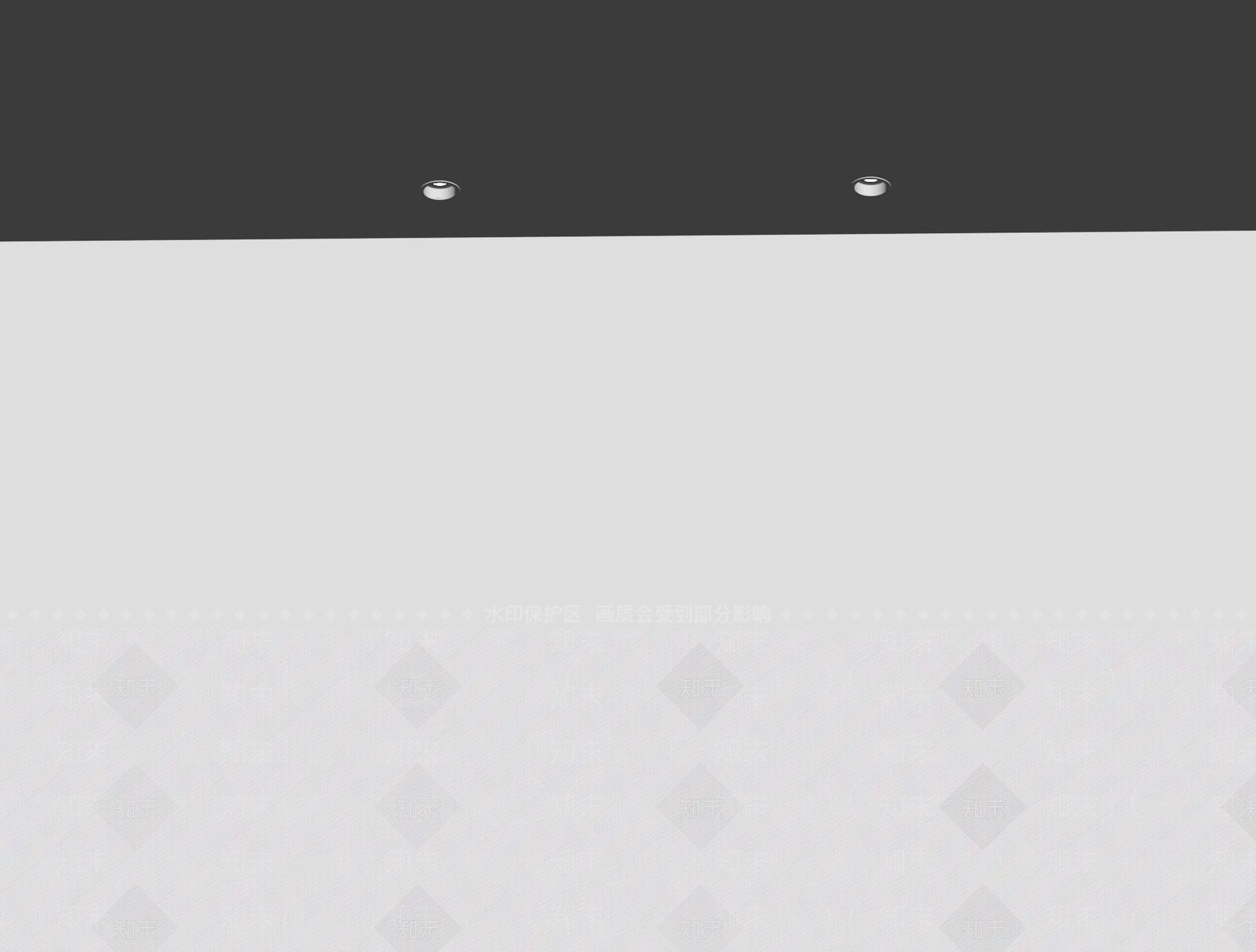 现代简约筒灯射灯SU模型下载【ID:1192624585】