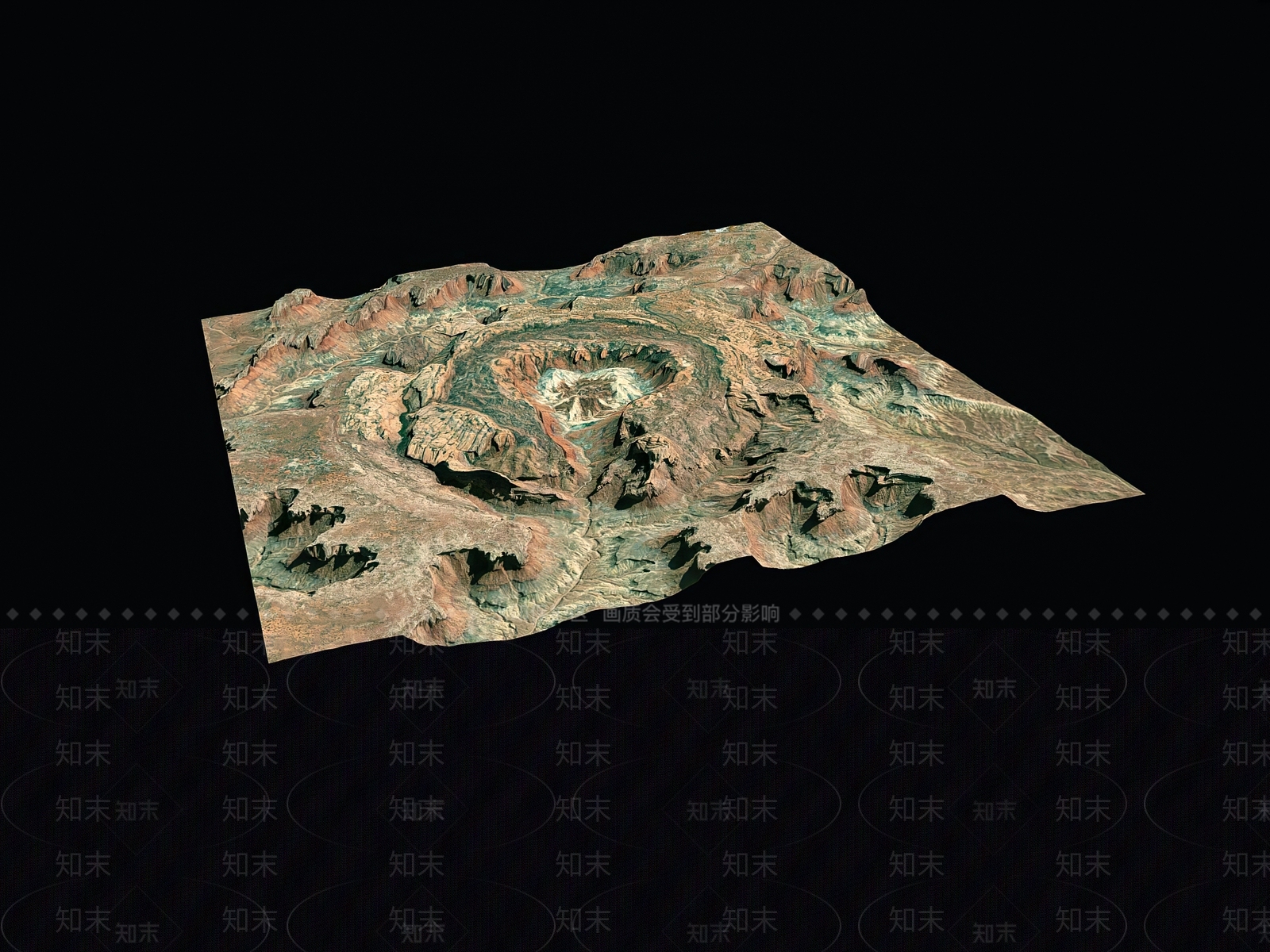 现代微地形SU模型下载【ID:1192628727】