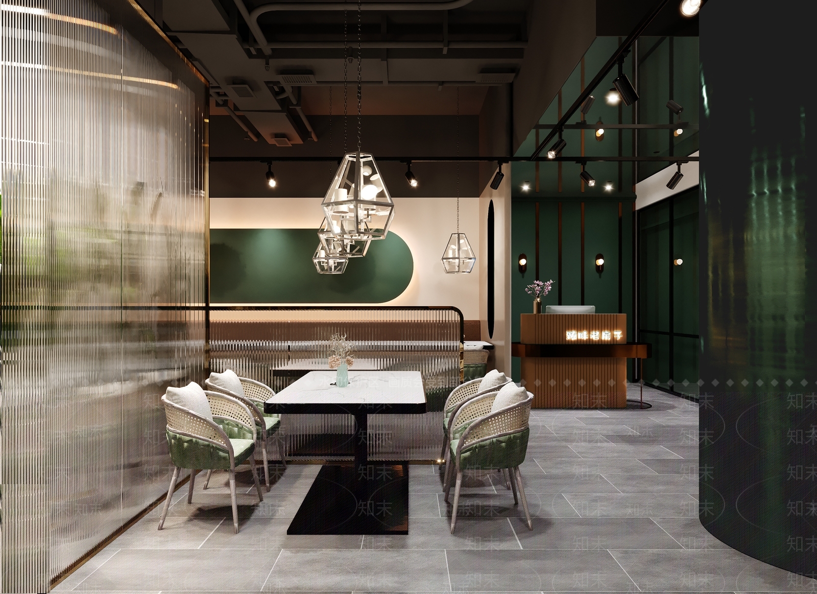 中餐厅3D模型下载【ID:1192630546】