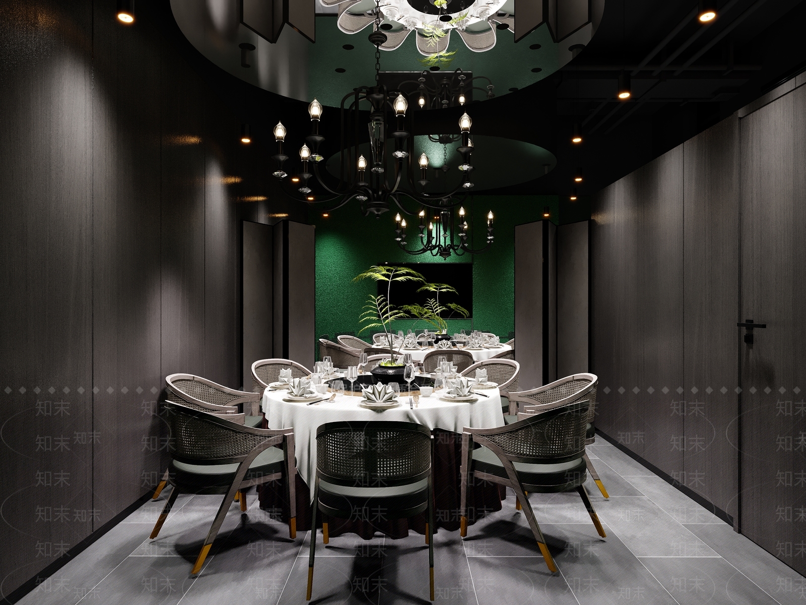 中餐厅3D模型下载【ID:1192630546】