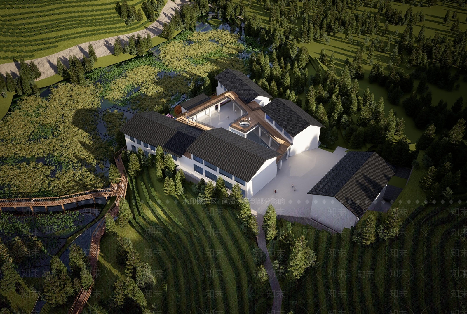 现代小公建SU模型下载【ID:1192634325】