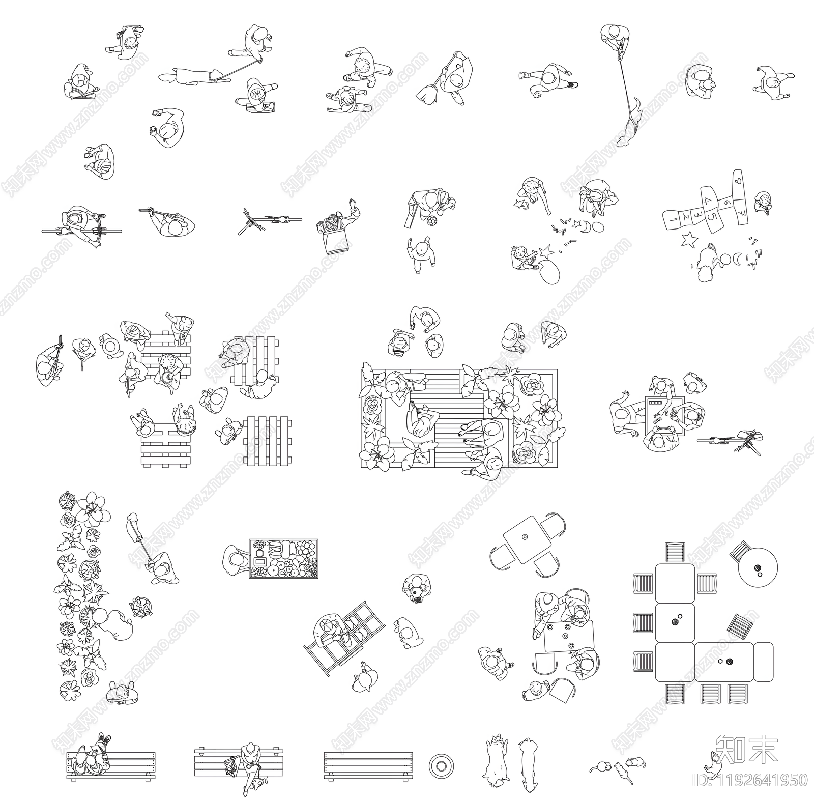 现代人物施工图下载【ID:1192641950】