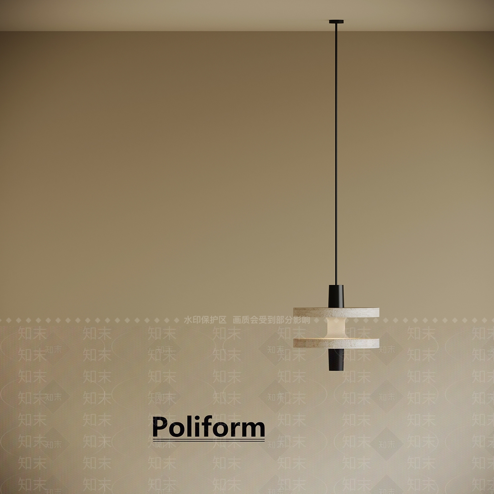 现代床头吊灯SU模型下载【ID:1192653300】