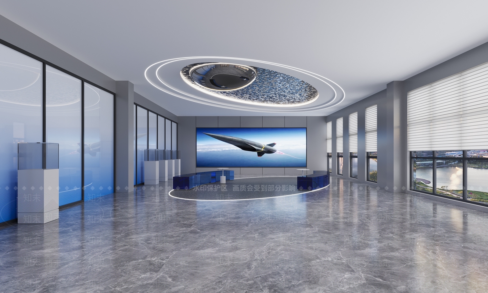现代其他办公空间3D模型下载【ID:1192654629】
