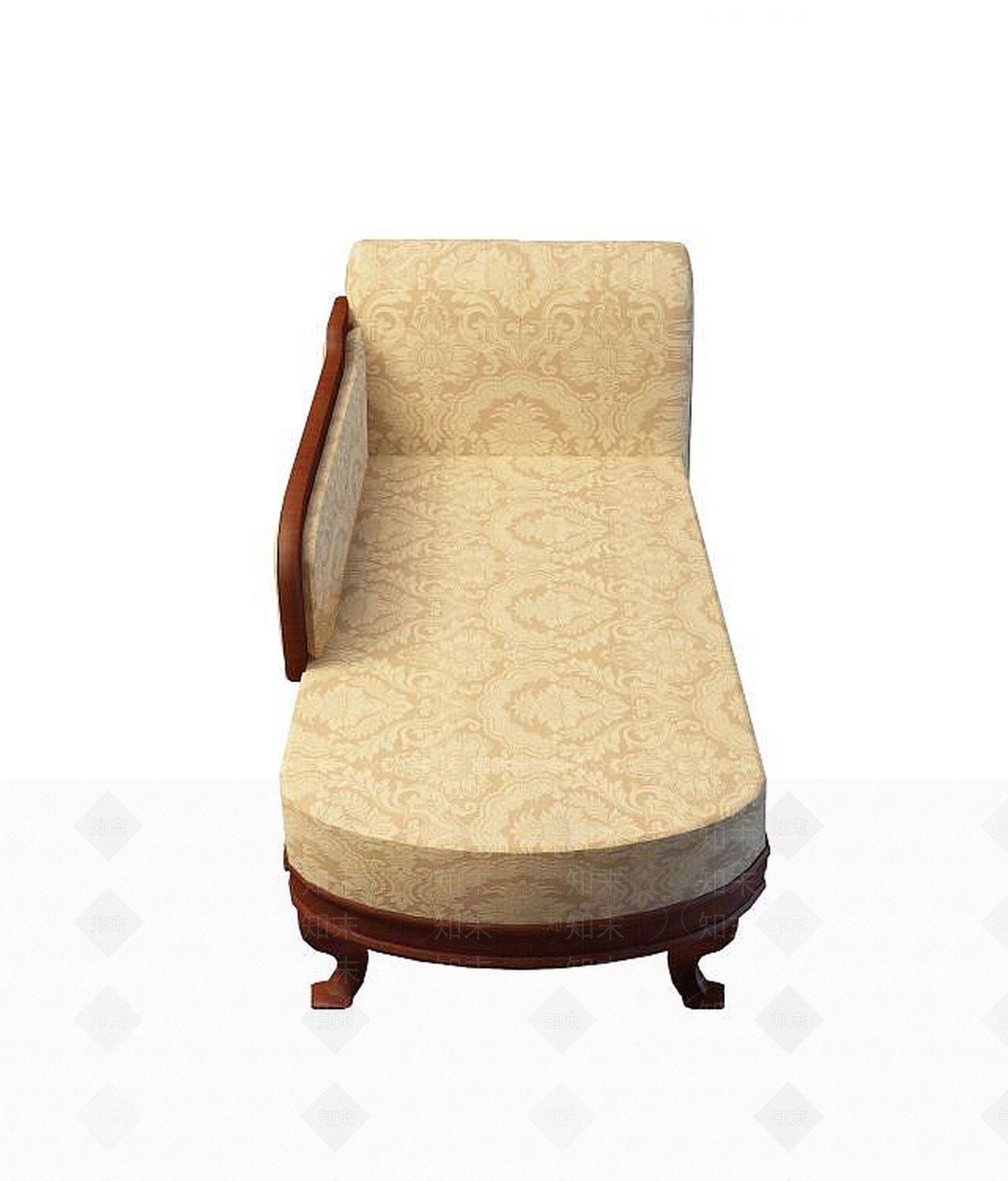 现代贵妃椅3D模型下载【ID:1192657888】