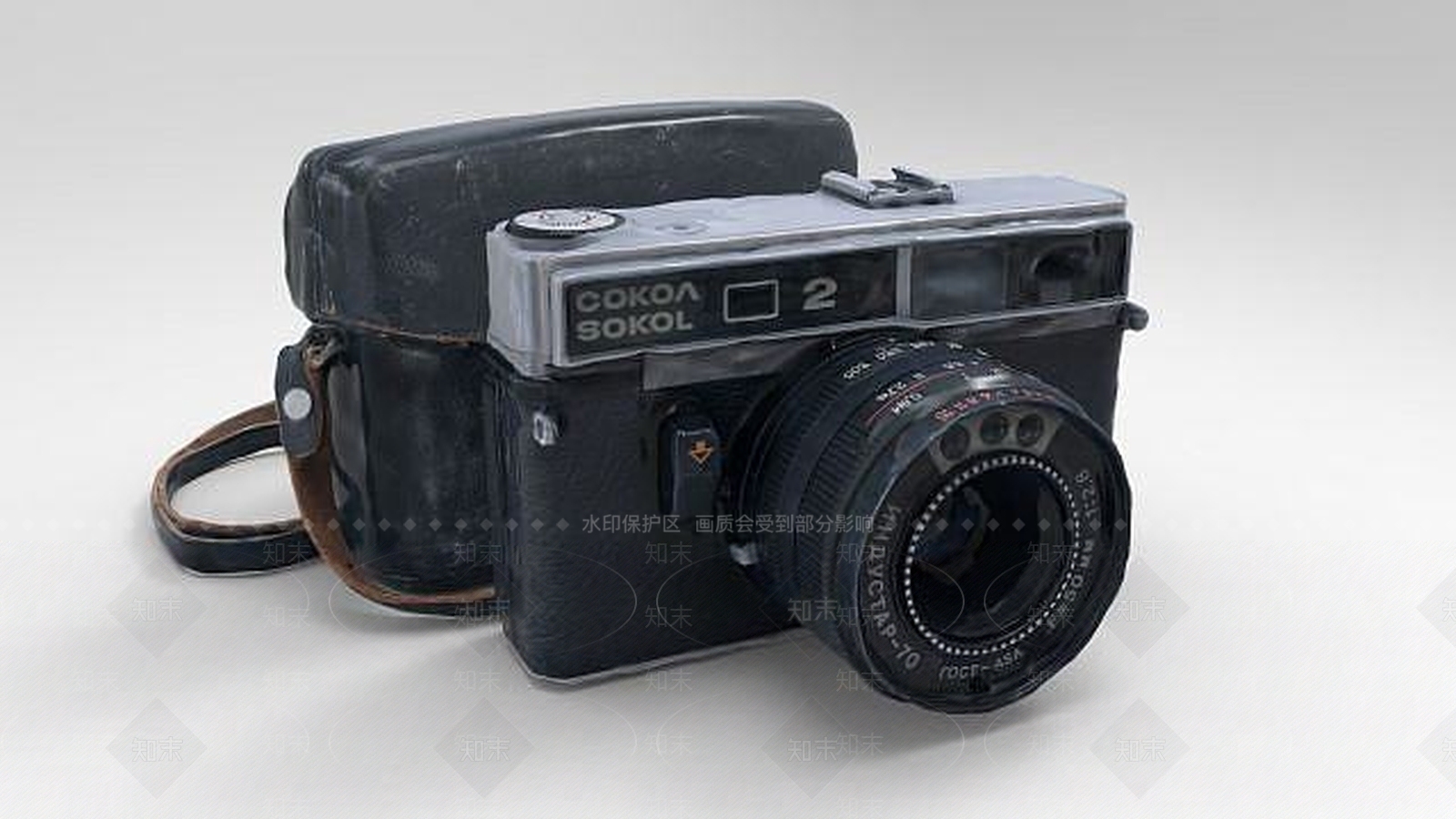 现代照相机3D模型下载【ID:1192662533】