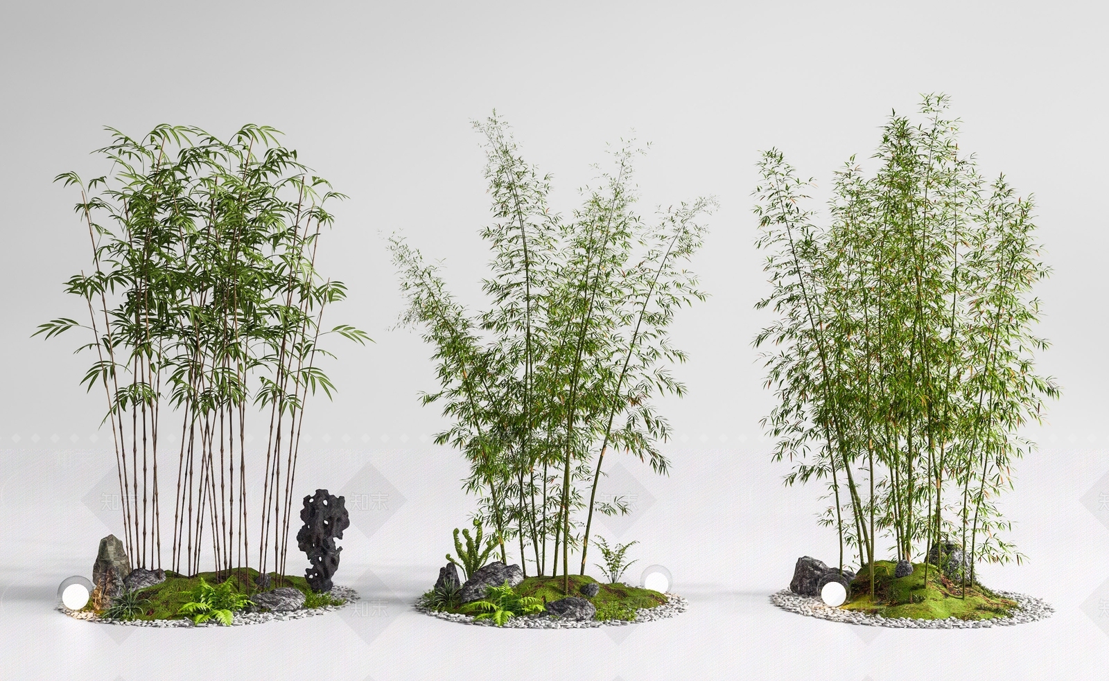 竹子SU模型下载【ID:1192689624】