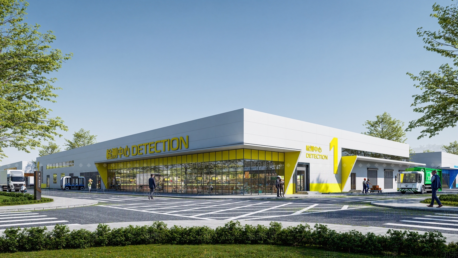 现代工业仓库SU模型下载【ID:1192689768】