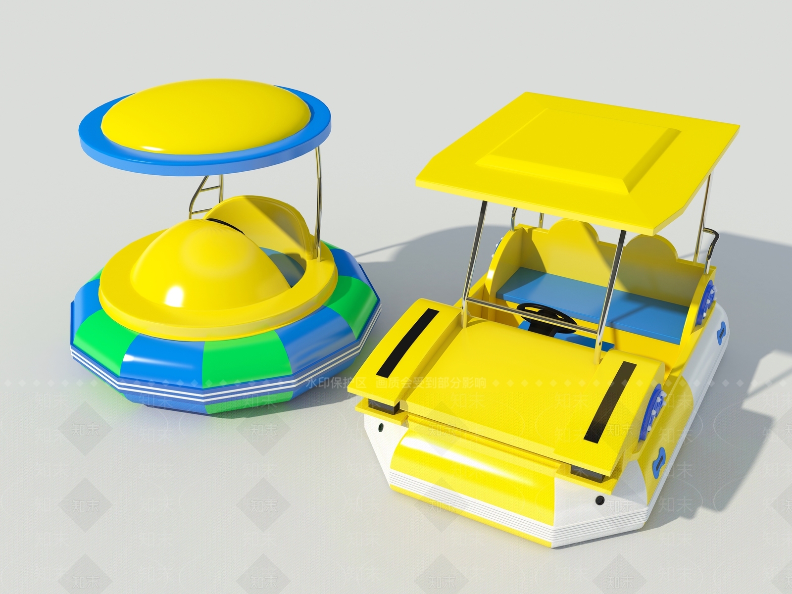 游乐设施SU模型下载【ID:1192691606】