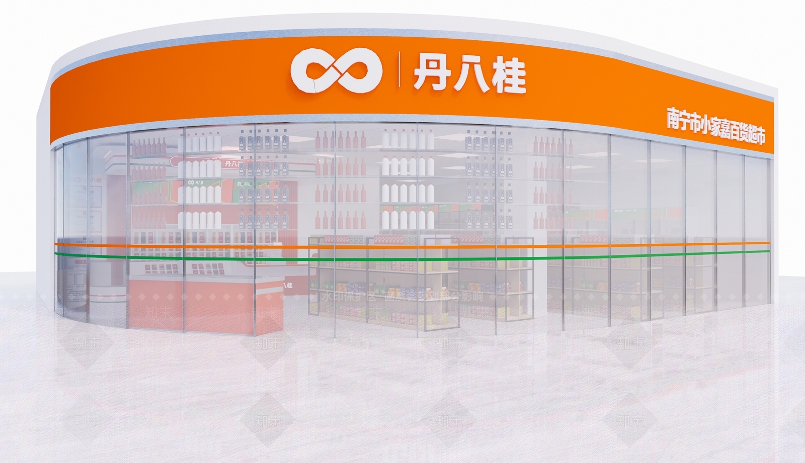 现代便利店SU模型下载【ID:1192694168】