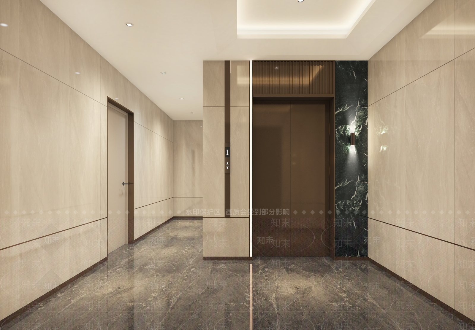 现代新中式其他公共空间3D模型下载【ID:1192699620】
