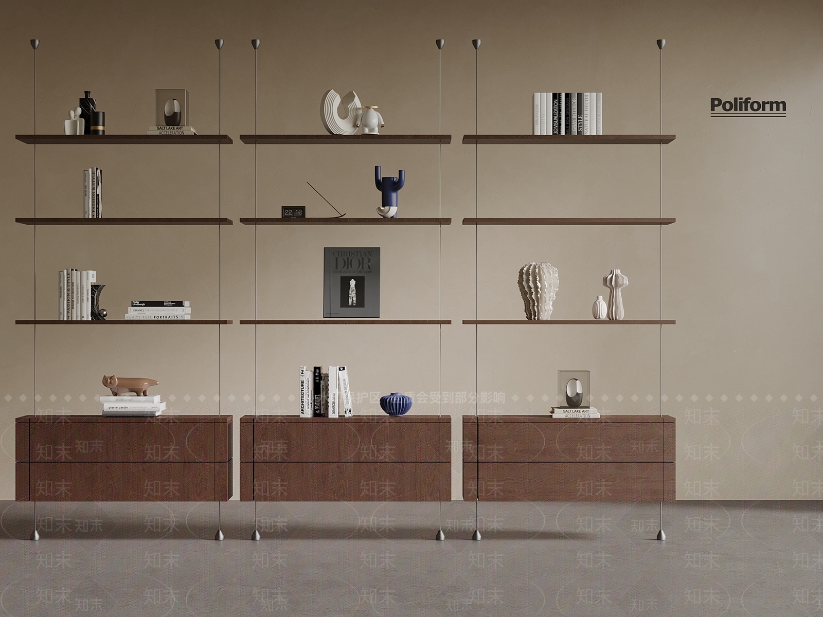 中古书架3D模型下载【ID:1192700080】