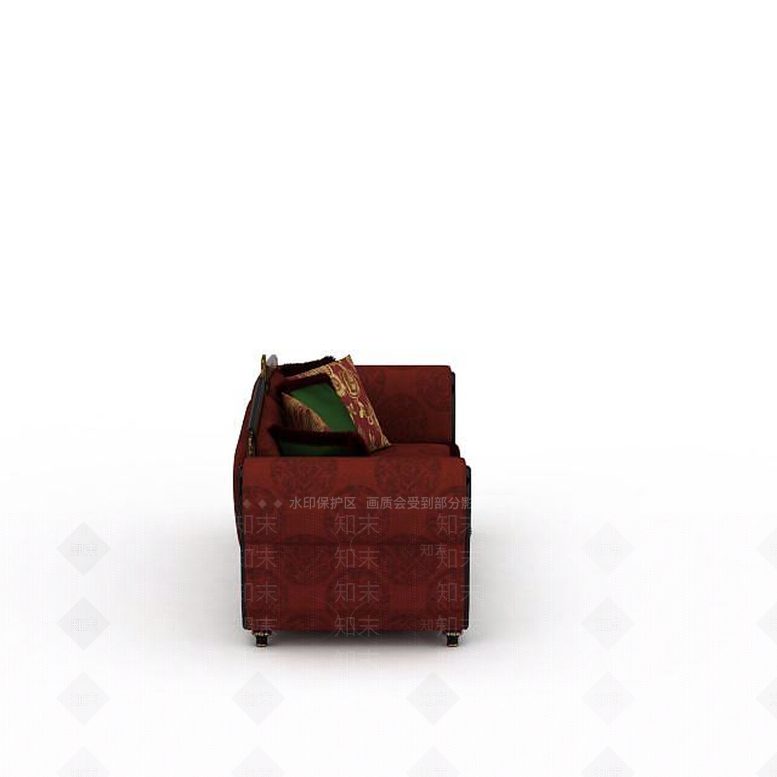 现代双人沙发3D模型下载【ID:1192705760】