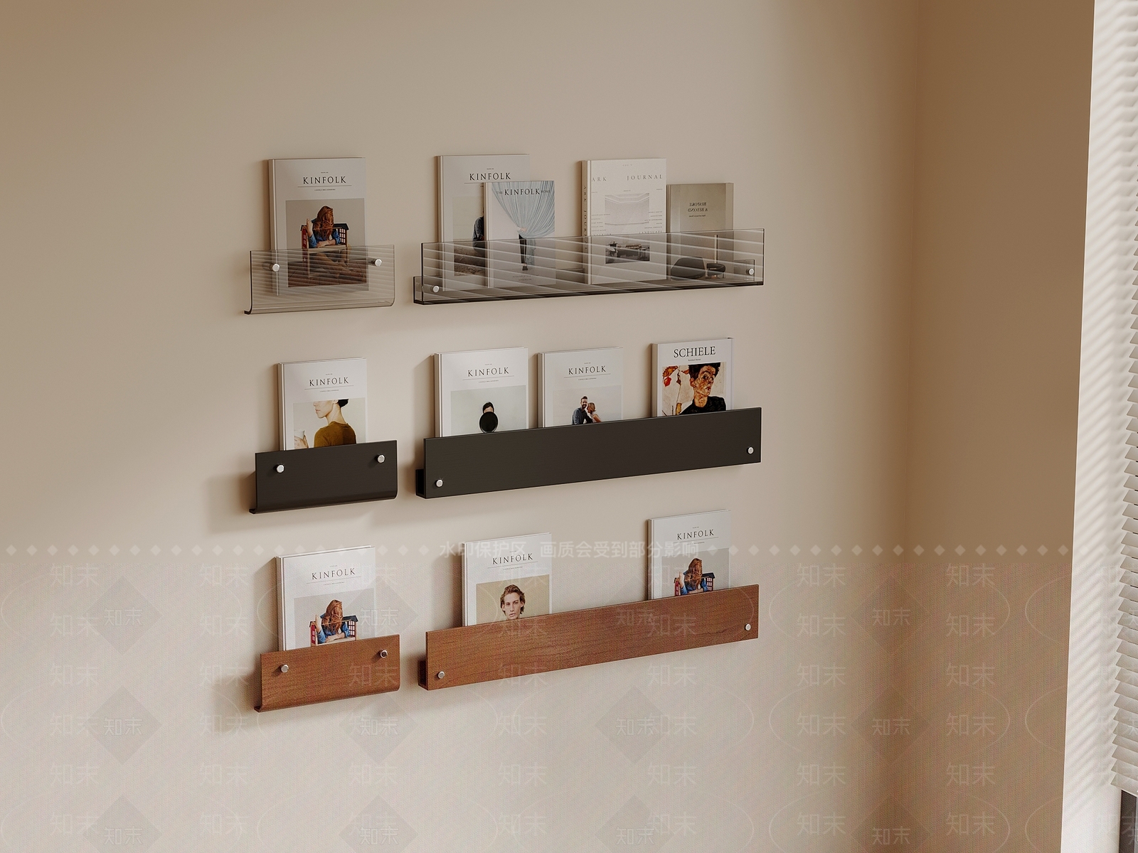 现代书架3D模型下载【ID:1192709286】