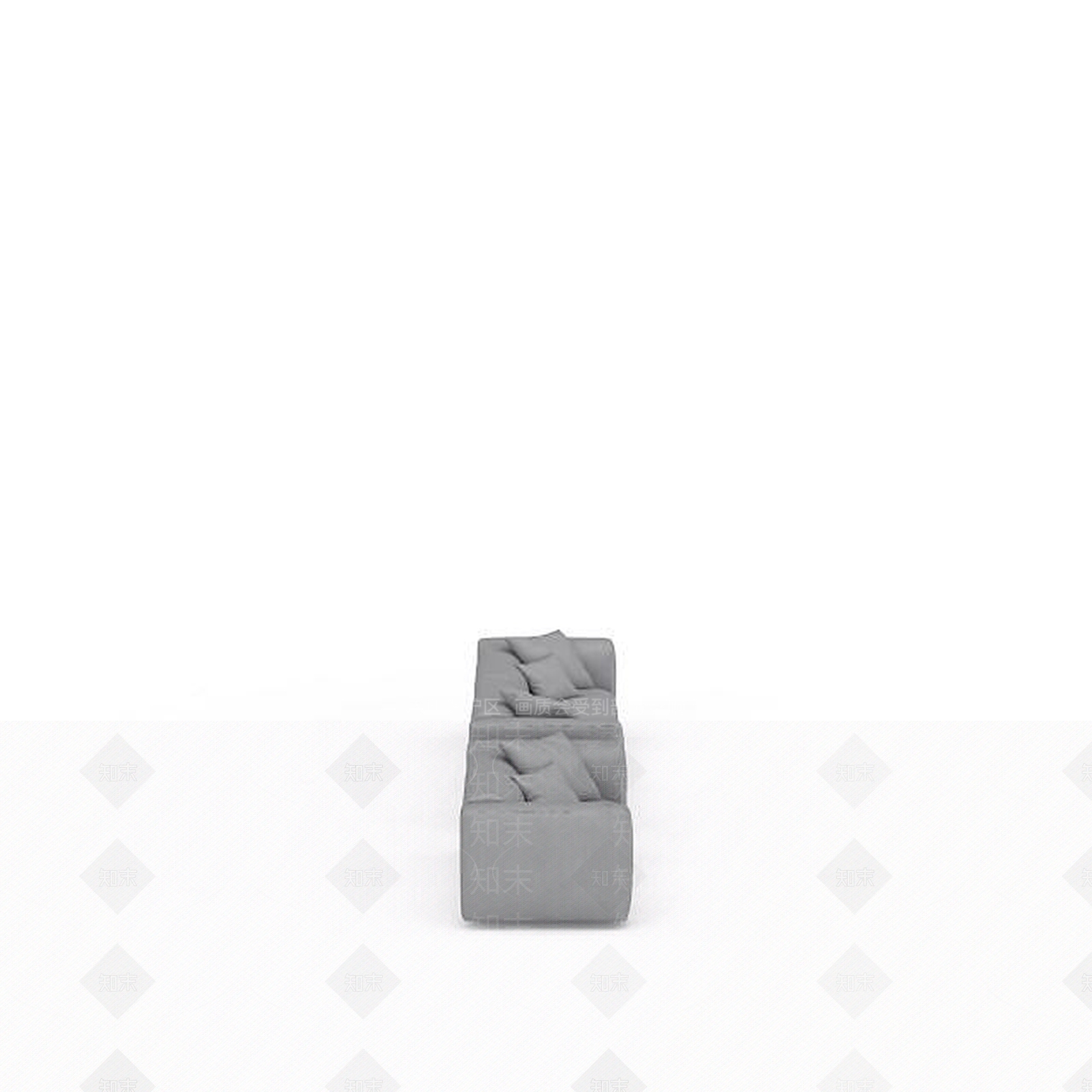现代双人沙发3D模型下载【ID:1192709336】
