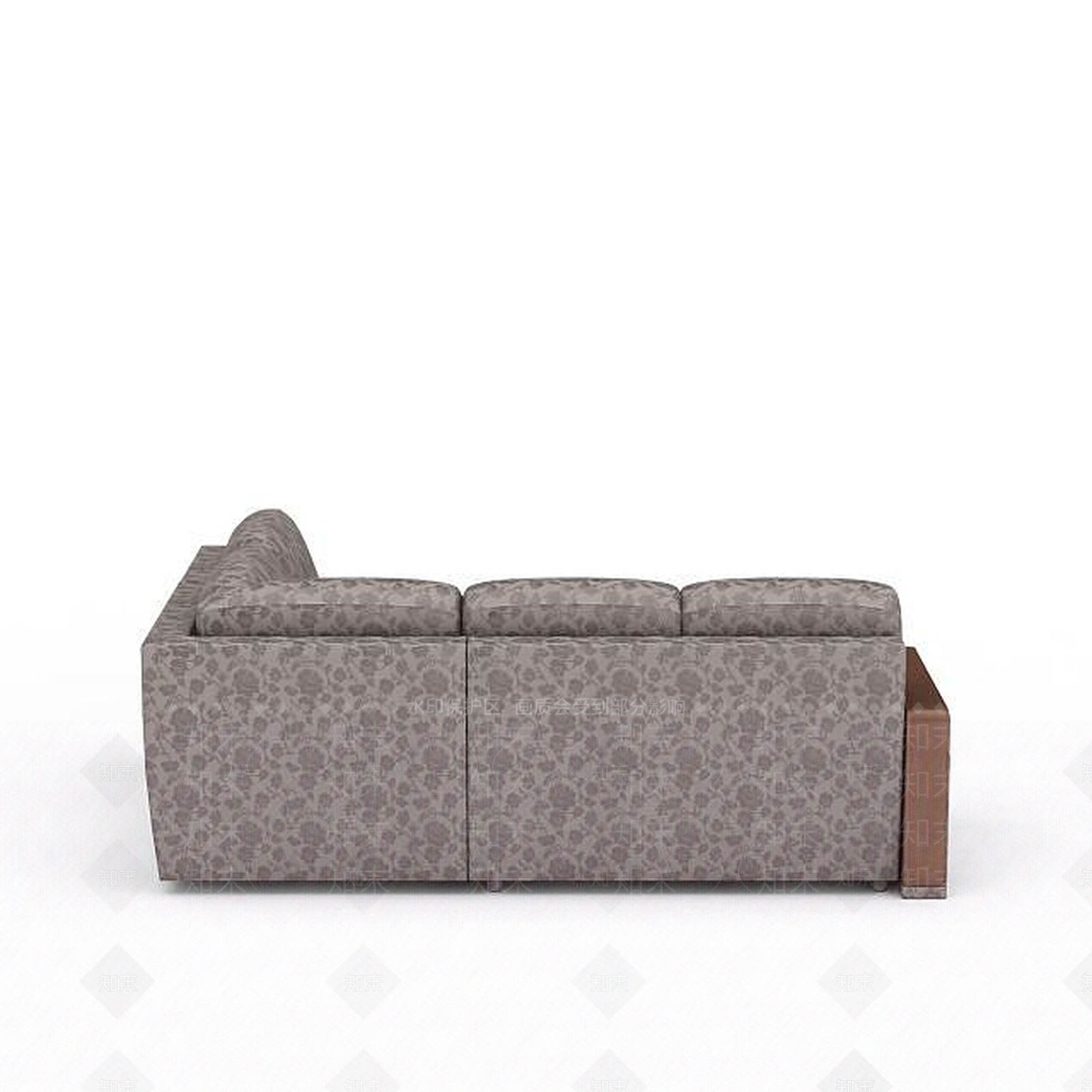 现代双人沙发3D模型下载【ID:1192710469】