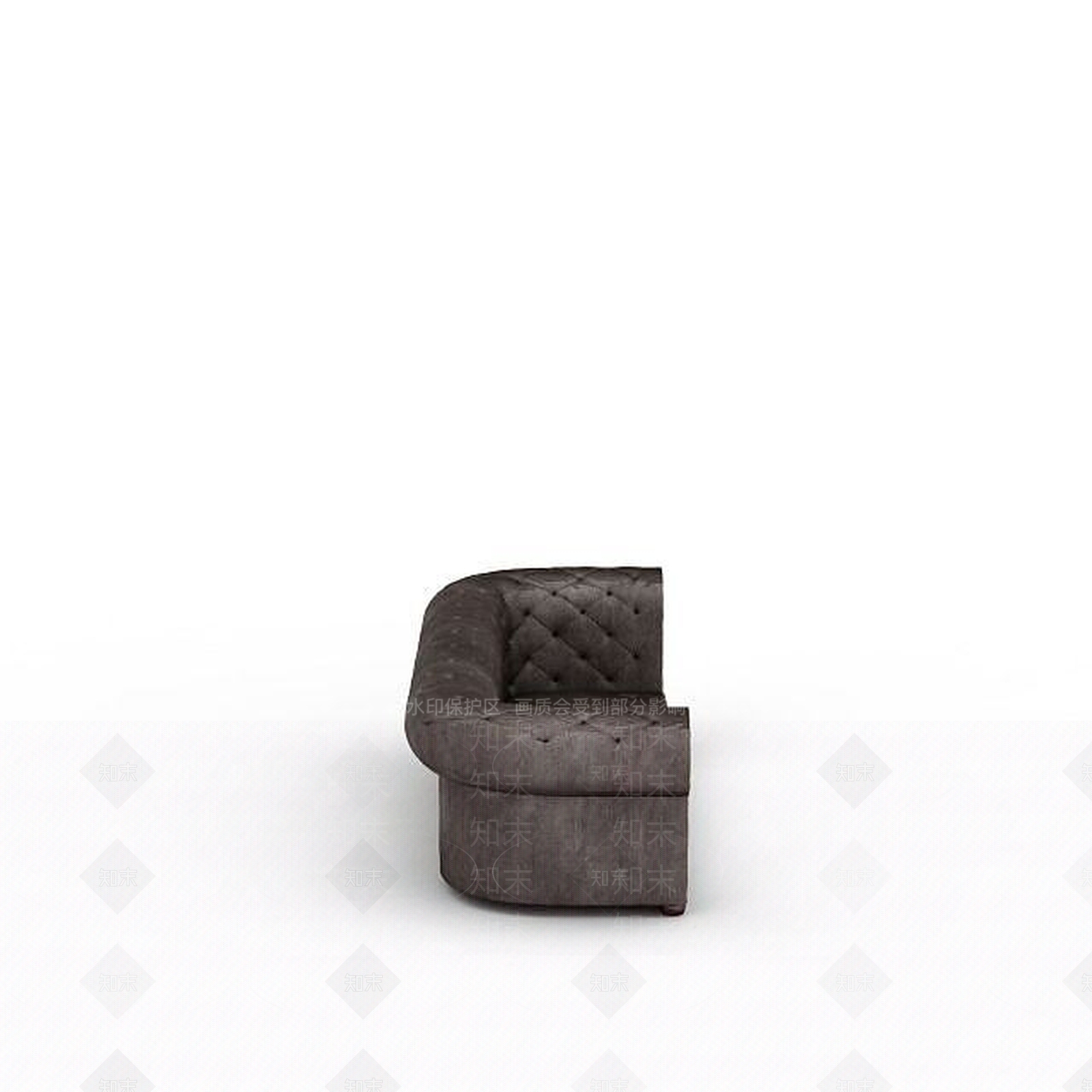 现代双人沙发3D模型下载【ID:1192710641】