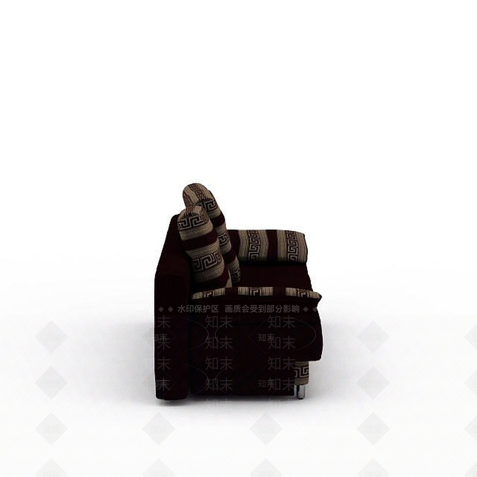 现代双人沙发3D模型下载【ID:1192710623】