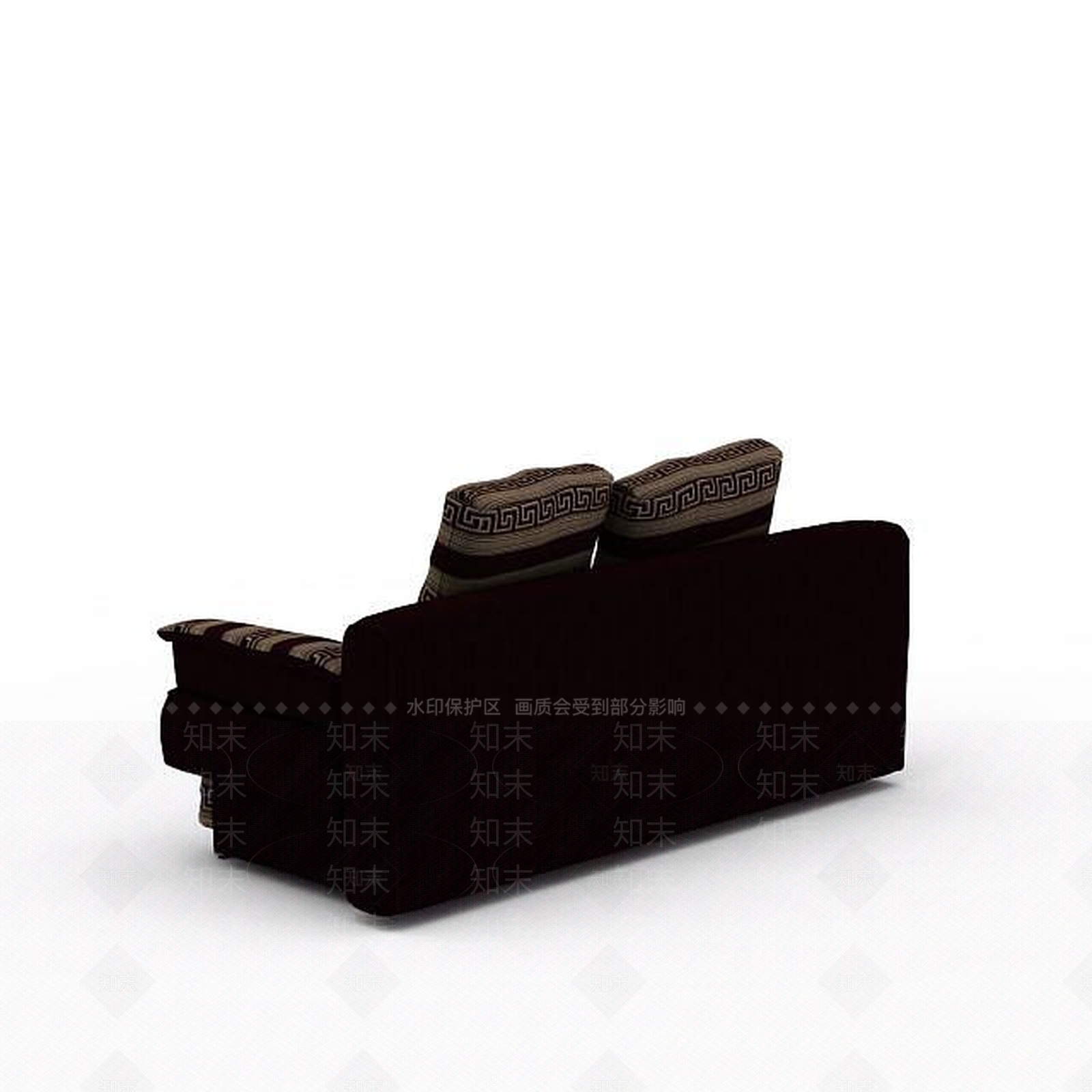 现代双人沙发3D模型下载【ID:1192710623】