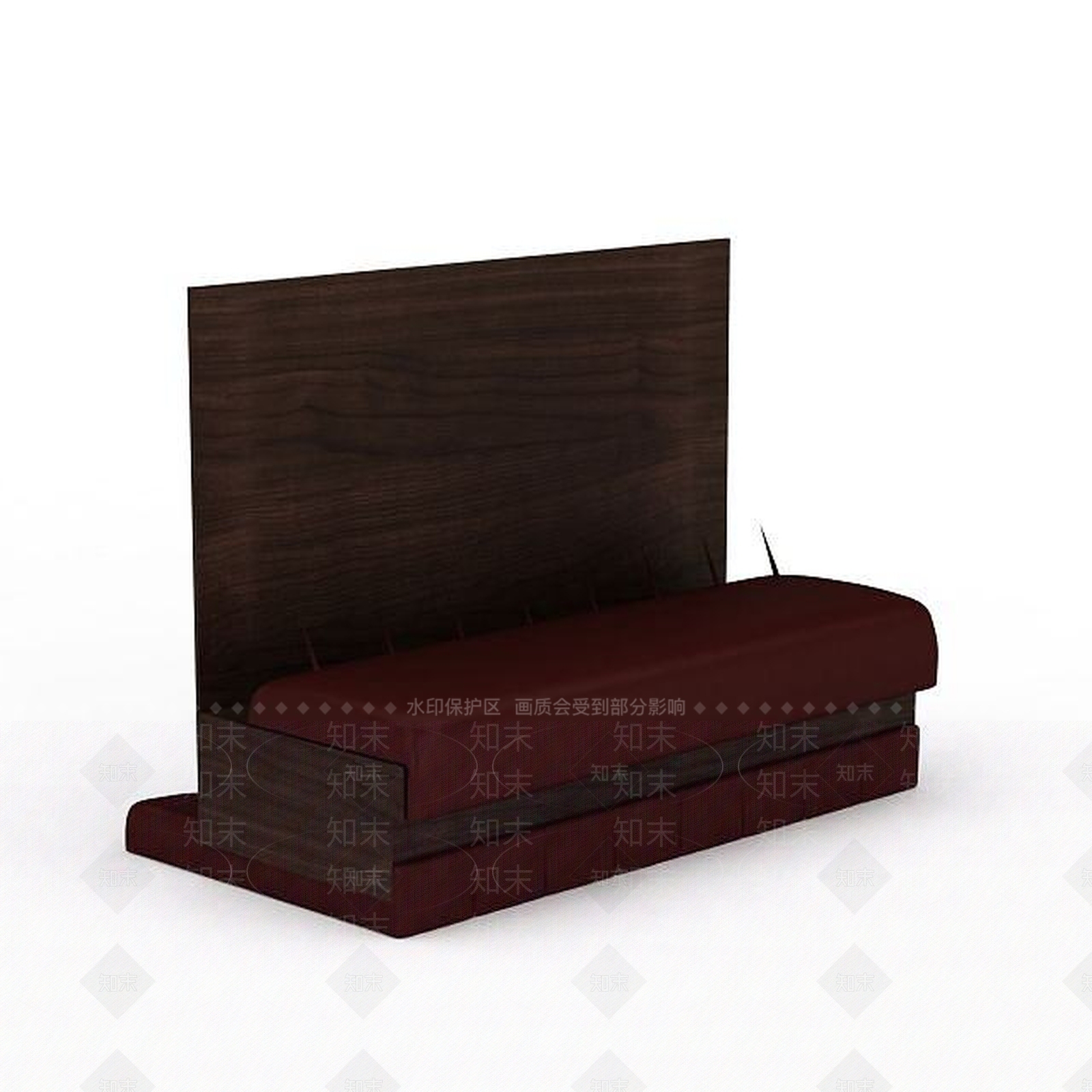 现代双人沙发3D模型下载【ID:1192711599】