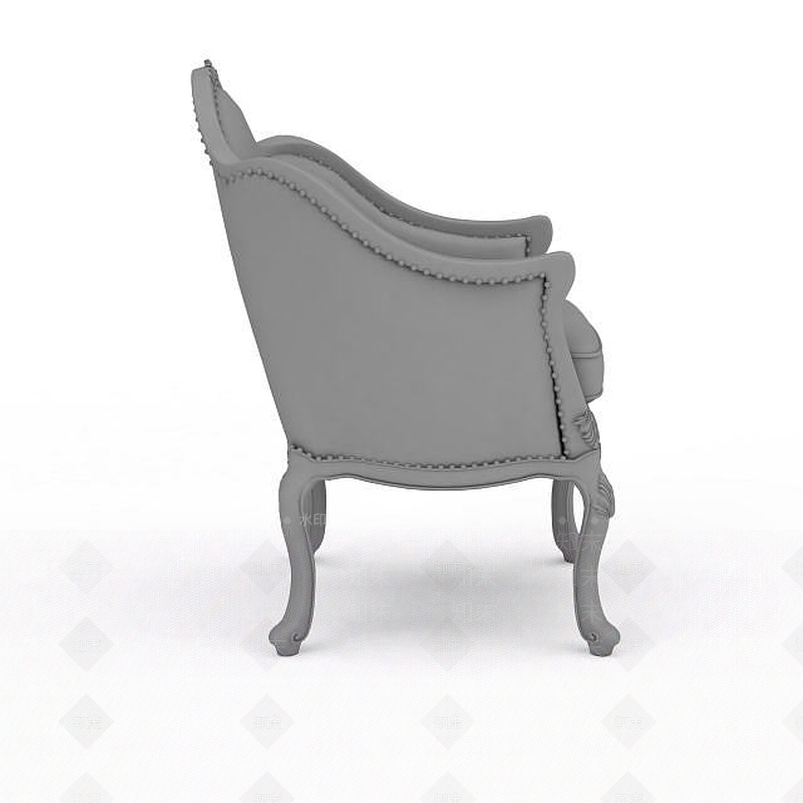 现代双人沙发3D模型下载【ID:1199209995】