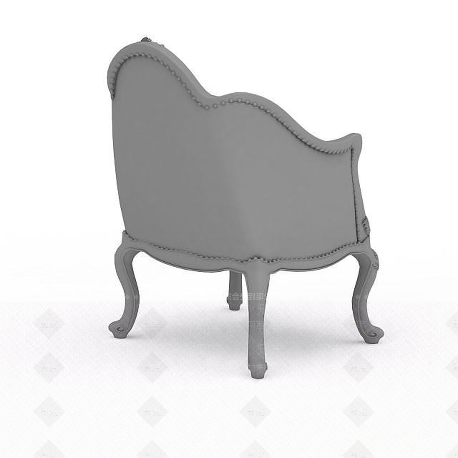 现代双人沙发3D模型下载【ID:1199209995】