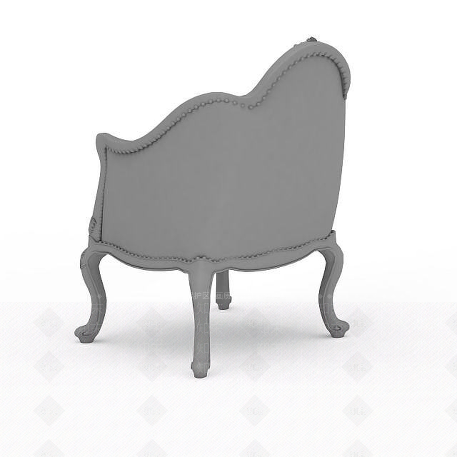 现代双人沙发3D模型下载【ID:1199209995】