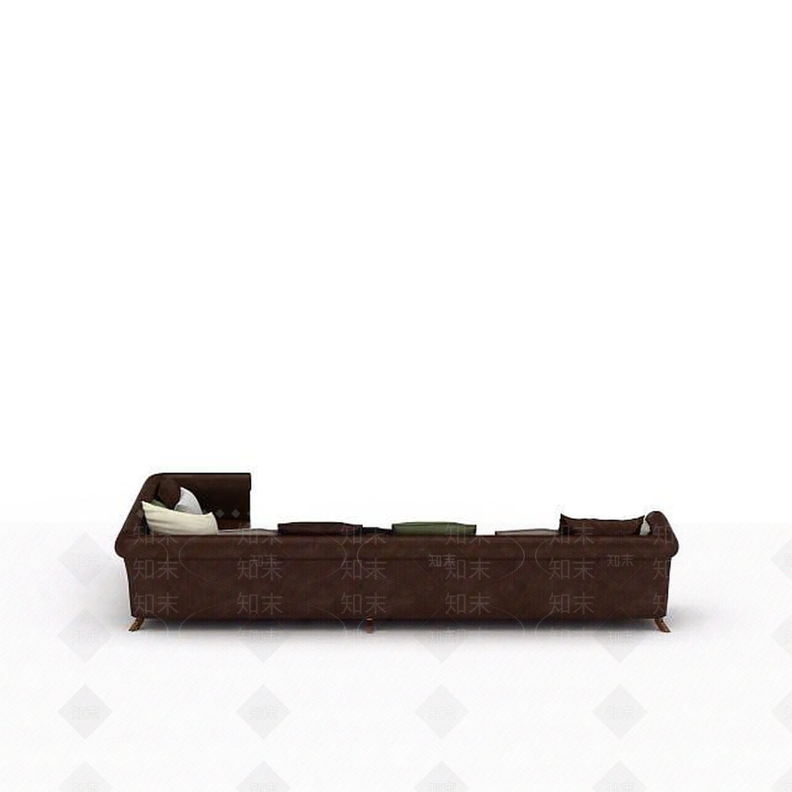 现代双人沙发3D模型下载【ID:1192711784】