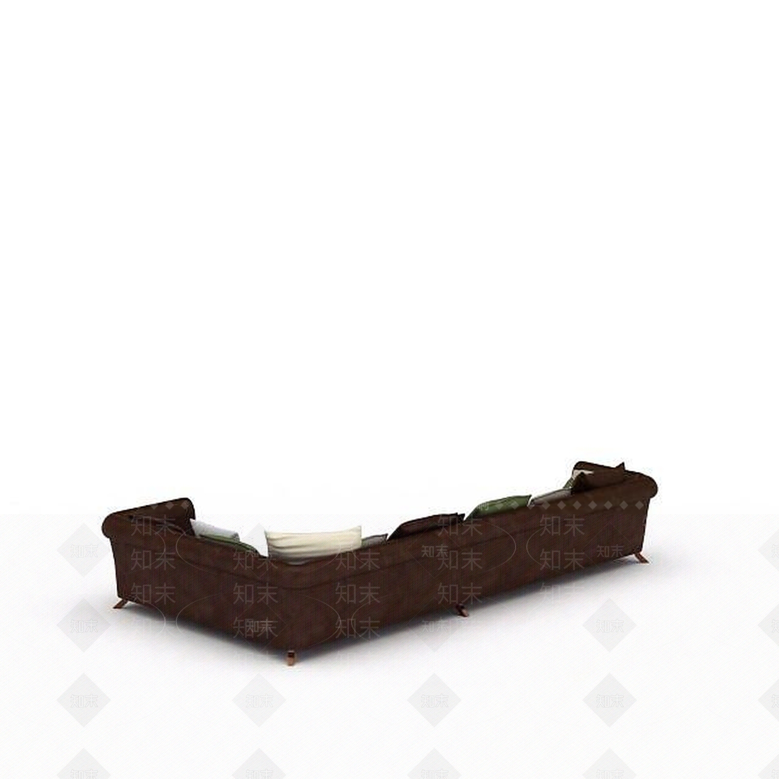 现代双人沙发3D模型下载【ID:1192711784】